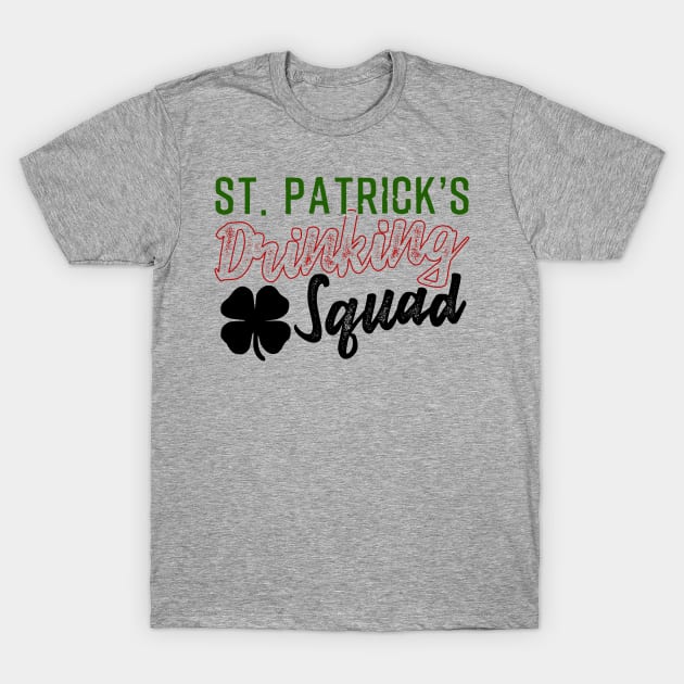 St Patrick's Drinking Squad T-Shirt by chatchimp